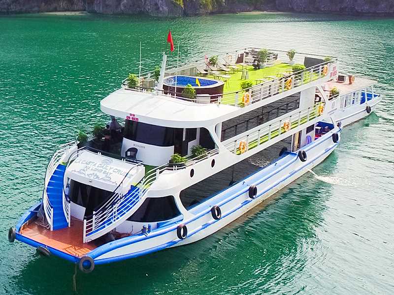 LA CASTA CRUISE - Halong Bay 1 Day Tour - Sung Sot Cave & TiTop Island (7-Hour Cruise)